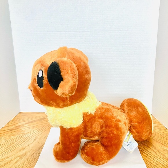 Build A Bear Pokemon Eevee Plush 16in No Sound 2019 - Picture 3 of 8